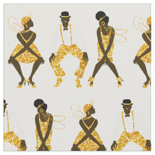 Harlem Renaissance 1920s Fabric