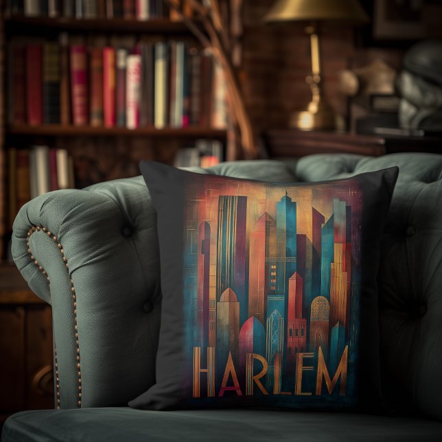 Harlem Renaissance Art Deco Cushion (Creator Uploaded)