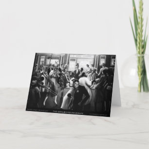 Harlem Renaissance Art - "Getting Religion" Card