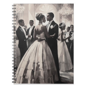 Harlem Renaissance Cotillion Vintage Notebook