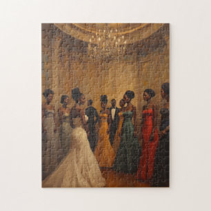 Harlem Renaissance Debutantes Jigsaw Puzzle