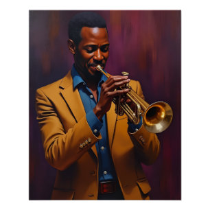 Harlem Renaissance Musician Poster