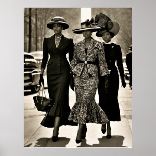 Harlem Renaissance Sophisticated Ladies  Poster