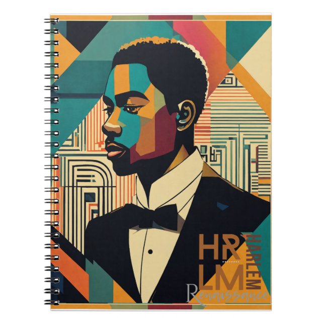 Harlem Renaissance Vintage Notebook (Front)