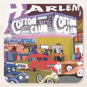 Harlem - Roaring 20s Vintage Paper Coaster