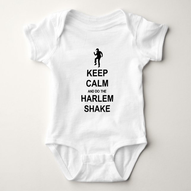 Harlem Shake Baby Bodysuit (Front)