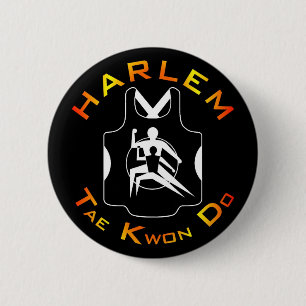 Harlem Tae Kwon Do Button