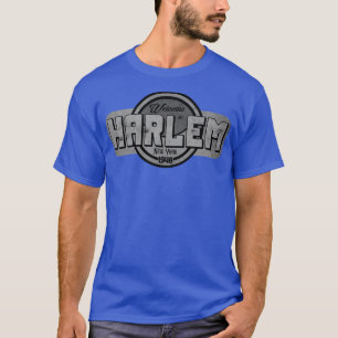 Harlem Vintage Label BW T-Shirt
