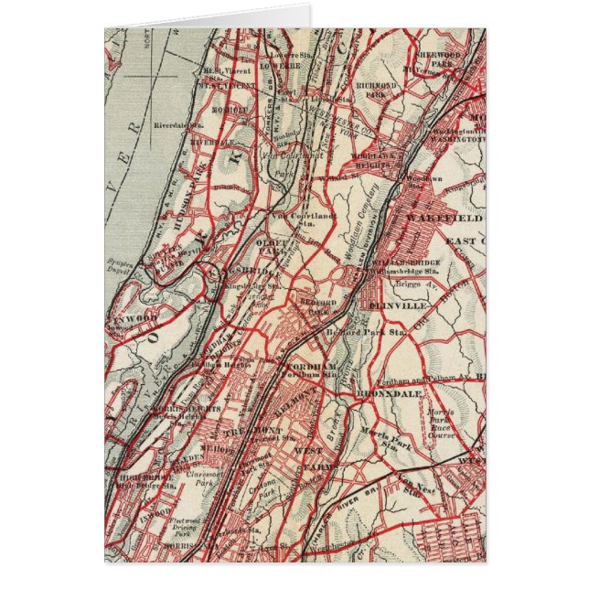 Harlem, Yonkers, Pelham Manor, New York (Front)