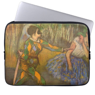 Harlequin and Columbine by Edgar Degas Vintage Art Laptop Sleeve