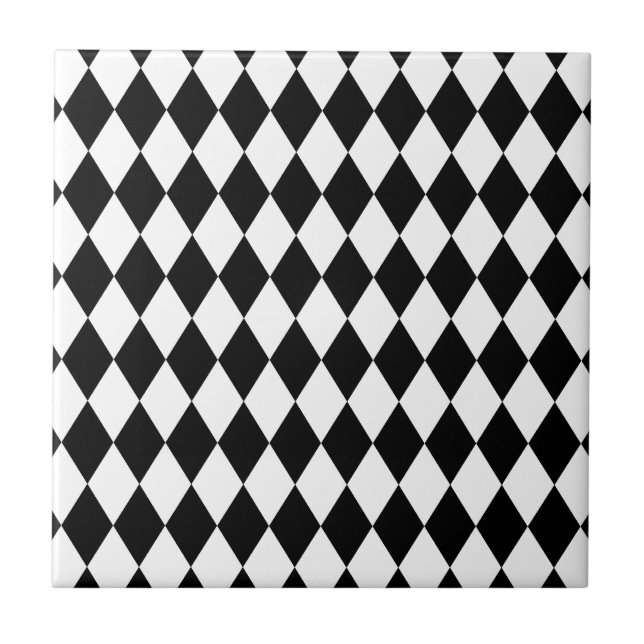 Harlequin Black and White Tile (Front)