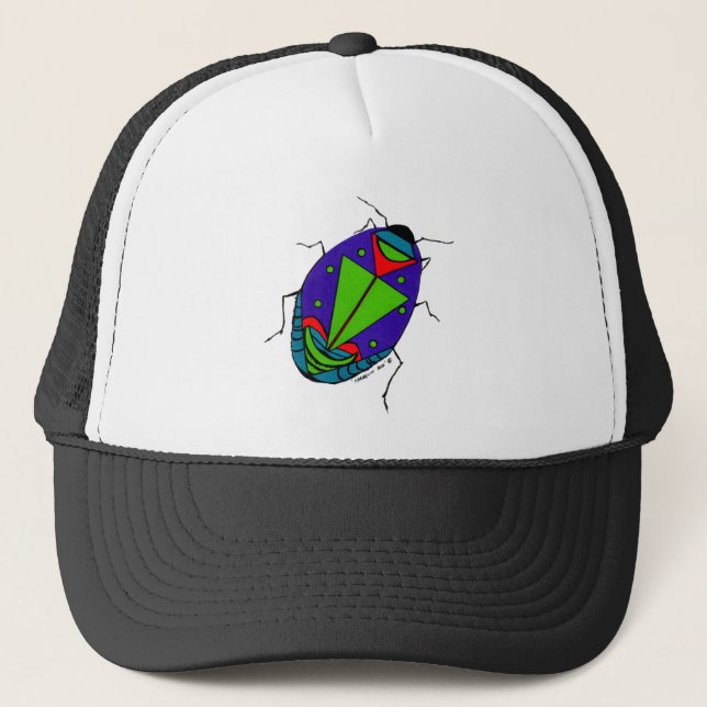 Harlequin Bug Trucker Hat (Front)