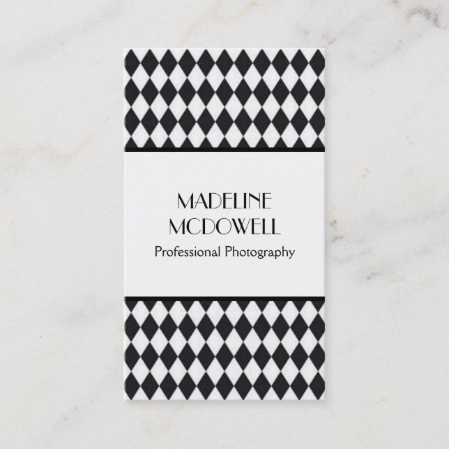 Harlequin Business Card (Front)
