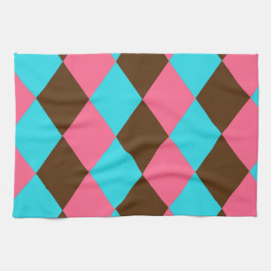 Harlequin, Chocolate Pastel Kitchen Towels