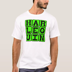 Harlequin, Clown Figure T-Shirt