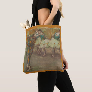 Harlequin Dance, Degas Art Tote Bag