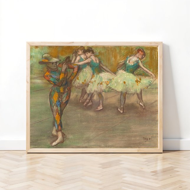 Harlequin Dance, Degas Poster (Creator Uploaded)
