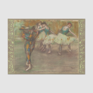 Harlequin Dance, Degas Tissue Paper