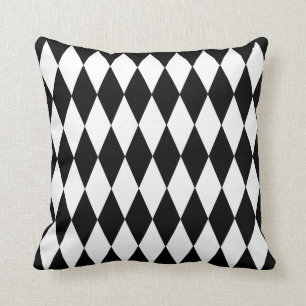 Harlequin Design Black and White Collection Cushion