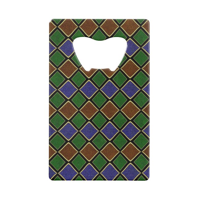 Harlequin Diamond Grid: Textured Harmony (Front)
