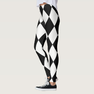 diamond pattern leggings