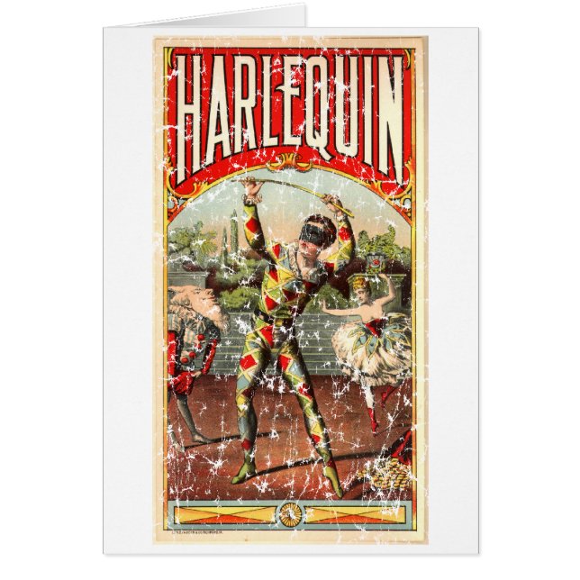 Harlequin - distressed (Front)