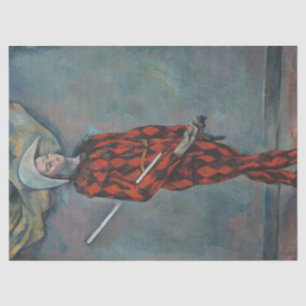 Harlequin (Joker) (by Paul Cézanne) Tissue Paper