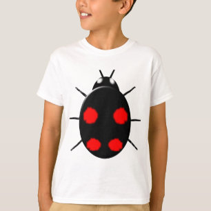Harlequin Ladybird Girls T Shirt