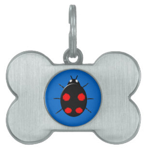 Harlequin Ladybird Pet Tag