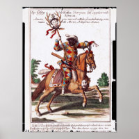 Harlequin on Horseback