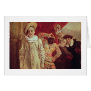 Harlequin, Pierrot and Scapin, Actors from the Com