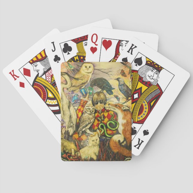 Harlequin Playing Cards (Back)