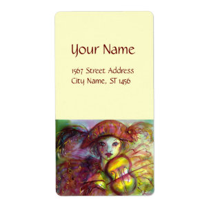 HARLEQUIN red pink purple yellow