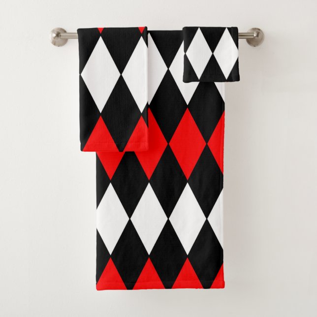harlequin rwb bath towel set (Insitu)