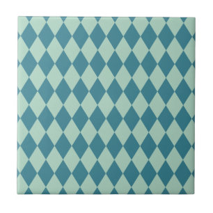 Harlequin Seafoam and Teal Ceramic Tile