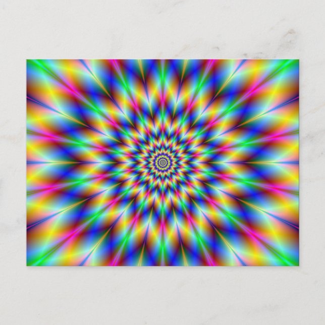 Harlequin Star Postcard (Front)
