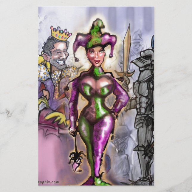 Harlequin Stationery (Front)