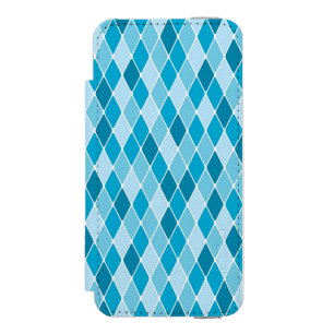 Harlequin winter pattern incipio watson™ iPhone 5 wallet case