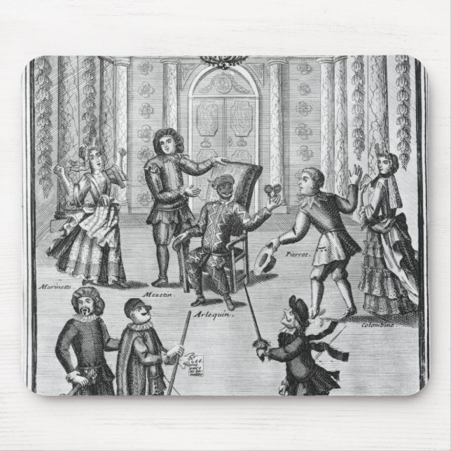 Harlequin's Lottery Mouse Pad (Front)
