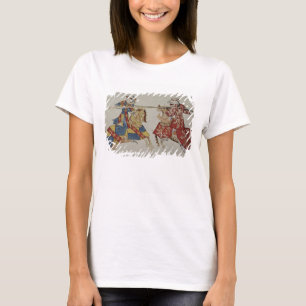 Harley 4205 f.366 Jousting Knights, c.1445 (vellum T-Shirt