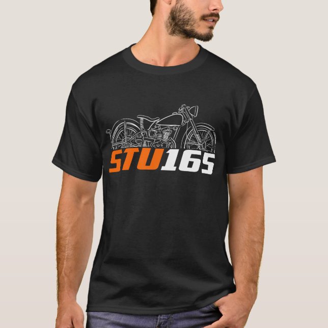 Harley-Davidson STU 165 1953-1959 T-Shirt (Front)