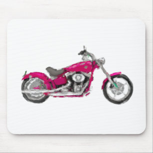 Harley FXCWC Rocker C Hand Painted Art Mouse Pad