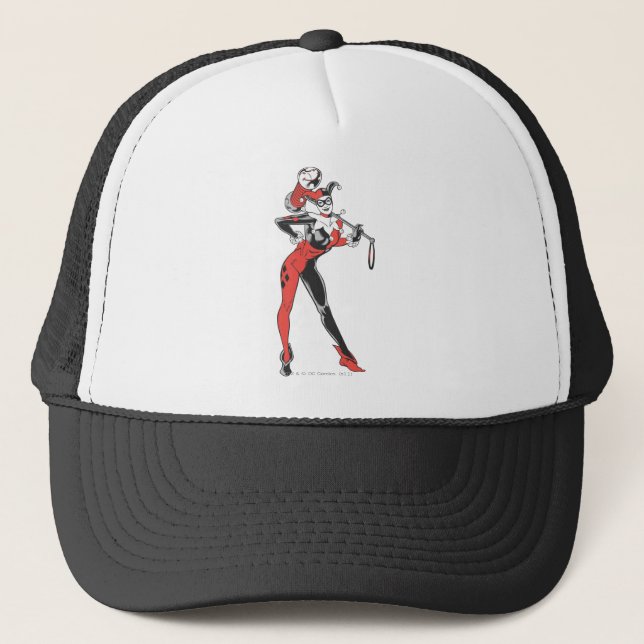 Harley Quinn 4 Trucker Hat (Front)