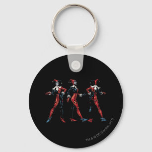 Harley Quinn - All Sides Key Ring