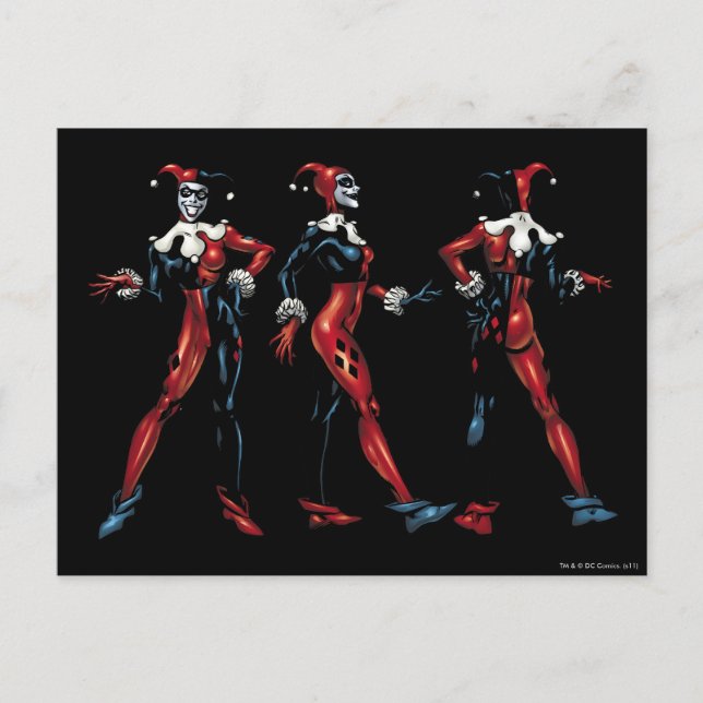 Harley Quinn - All Sides Postcard (Front)