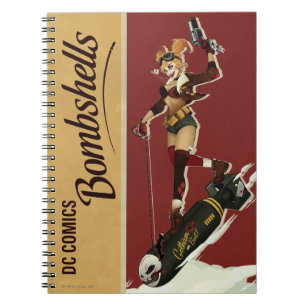 Harley Quinn Bombshells Pinup Notebook