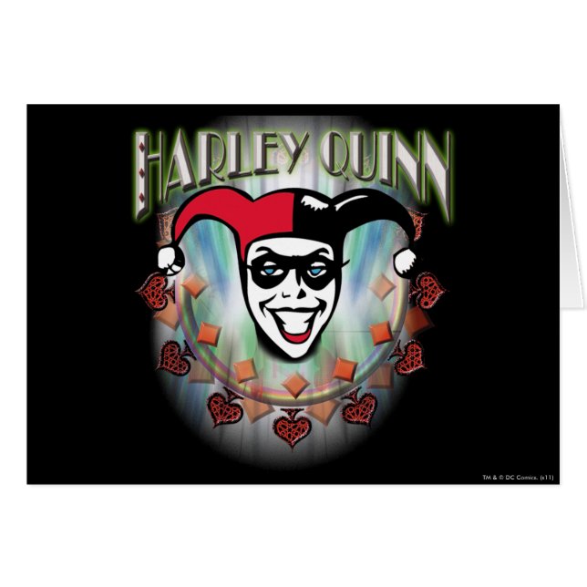 Harley Quinn - Face and Logo (Front Horizontal)