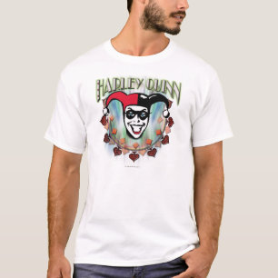 Harley Quinn - Face and Logo T-Shirt