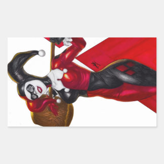 Harley Quinn ~ Harleen Quinzel Rectangular Sticker