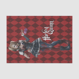 Harley Quinn With Fuzzy Dice Tissue Paper